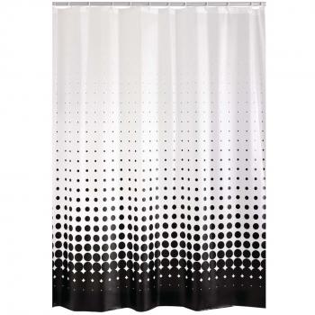 Cortina de ducha Vinyl negra RIDDER