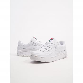 Fila Fxventuno L Low Men's White Sneakers, Size 8 US, Leather Upper, Rubber Sole