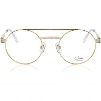 Cazal 7090 002 Armazones para Hombre Dorados, Lentes Recetadas, Gafas Recetadas
