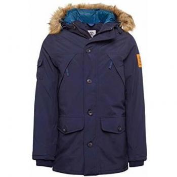 Timberland UOMO Parka Scar Ridge BLU Marino Mod. TBA1YNF XXL