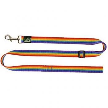 bub's Correa para Perro, Correa Ajustable Ideal para pasear a su Perro, Longitud 1 a 1,5m Ancho 25mm con Costuras reforzadas, Suave, antialérgico, repele Agua y Suciedad.
