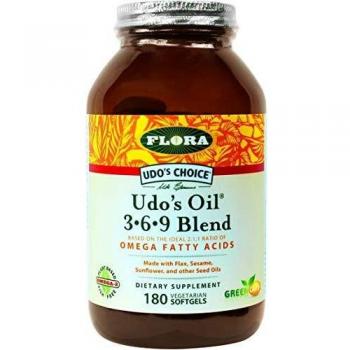 Udo's Choice Ultimate Oil Blend Capsules - 180 Vegan capsules
