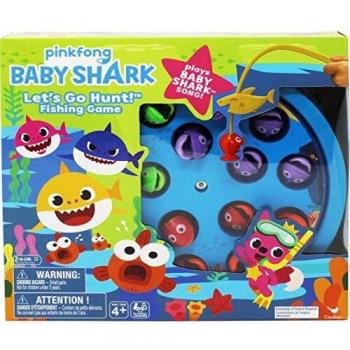 Pinkfong Baby Shark Let's Go Hunt Musical Fishing Game, for Families and Kids Ages 4 and Up