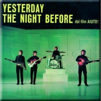 Imán para nevera The Beatles Ayer la noche anterior Talla única