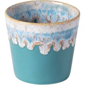 Taza de café Lungo Grespresso Costa Nova, aqua, 21cl, ø: 80 mm