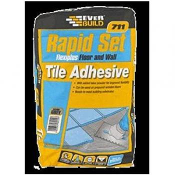 Everbuild EVBRSPLUS10 - Rsplus10 Rápida Set Flexiplus Adhesivo Para Losetas De 711 10Kg