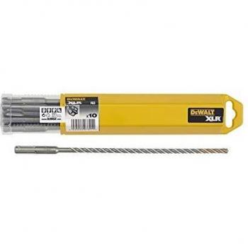 Dewalt DT8956-QZ DT8956-QZ-Brocas SDS-Plus XLR-Embalaje Industrial 10 uds 6x160mm, Arándano