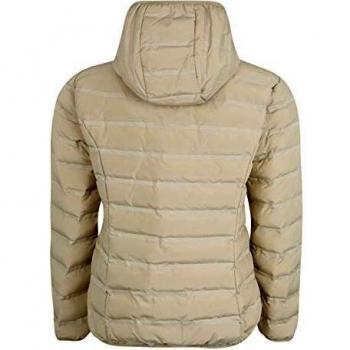 CMP Chaqueta con capucha para mujer, beige, 38