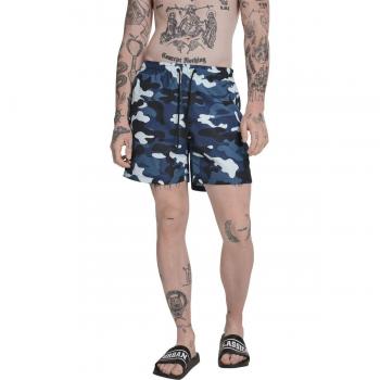 Urban Classics Camo Swimshorts, Pantalones cortos Hombre, Multicolor