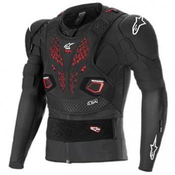Alpinestars Bionic Pro V3 Plasma Protective Jacket - Black Red - Size L