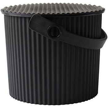 Cubo de Almacenamiento Hachiman Omnioutil Mini 4L - Negro - 21x22,4x17,5cm