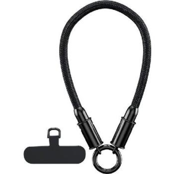 Cable USB C a C DCU Tecnologic 34154061 60W de algodón negro 0,3 m