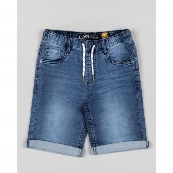 Bermuda de niño denim Losan con cordón de ajuste