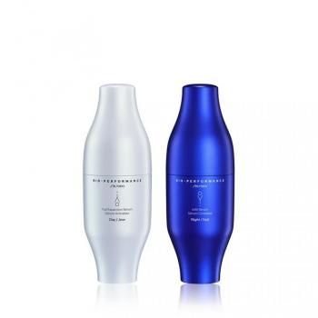 Shiseido Bio-Performance Skin Filler Serum 2 x 30 ml - Facial serum with anti-wrinkle effect for women