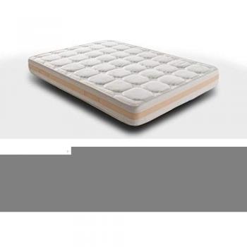 Colchón Viscoelástico Alta Gama Luxury Visco 30, con Tratamiento Sanitized, Reversible Invierno/Verano, 135x180 cm