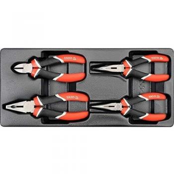 YATO YT-5534 - bandeja de plástico con pinzas 4pcs