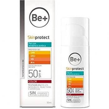 BE+ SKINPROTECT PIEL CON TENDENCIA ACNÉICA COLOR SPF 50+