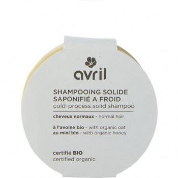 Avril Organic Cold-Process Solid Shampoo for Normal Hair, 100g