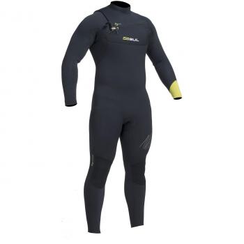 2017 Gul Response 5/3mm Chest Zip GBS Wetsuit Black / Lime RE1242-B1 Wetsuit Sizes - Small