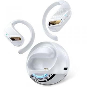 Auriculares Deportivos Bluetooth Vention OpenBeat O12 In-ear con Estuche de Carga Blancos