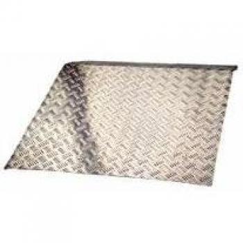 Rampa de Acceso Mottez para Aceras, Capacidad 200 kg, Dimensiones 800 x 800 mm