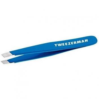 Tweezerman Mini Slant Tweezer - Bahama Blue and Green Options