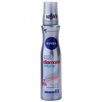 Nivea Diamond Volume Styling Mousse for Volume and Shine 150 ml