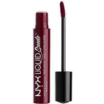 NYX PROFESSIONAL MAKEUP Pintalabios líquido mate ultra pigmentado de larga duración Labial Mate Liquid Suede Cream Lipstick Tono 12 Vintage Color Granate