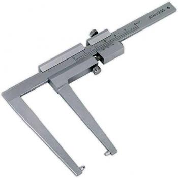 Calibre Vernier SEALEY VS056 para medir el espesor de discos de freno, rango de medición hasta 50 mm, precisión alta, diseño robusto y fácil lectura
