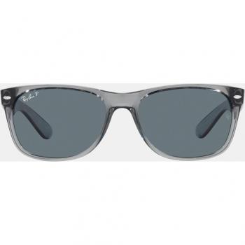 Ray-Ban New Wayfarer RB 2132 Polarized Square Sunglasses in Translucent Gray