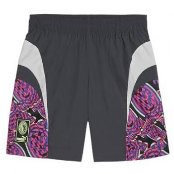 Pantalones Cortos Puma AC Milan Ftblnrgy Grises para Hombre XL de Poliéster y Nylon con Bolsillos