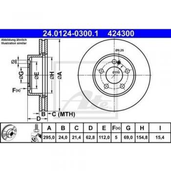Bremsscheibe 24.0124-0300.1