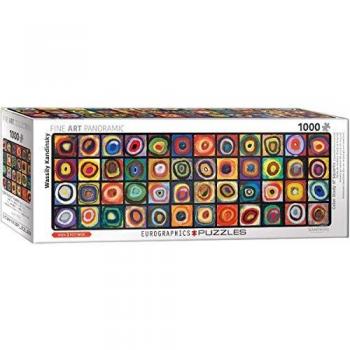 Eurographics 1000-Piece Panoramic Puzzle - Vassily Kandinsky: Color Square