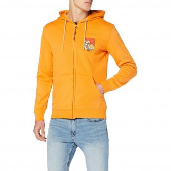 RIP CURL Sun Drenched Fleece Sudadera, Hombre, Orange, L