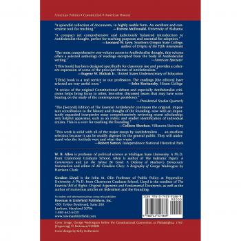 The Essential Antifederalist: Key Texts and Analysis of Founding Principles
