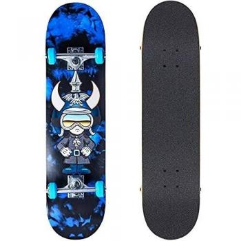 Skateboard Completo Speed Demons Berserker 7.75 Estampado Fantasía Unisex