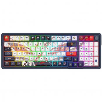 Redragon K686AK-RGB-PRO Wireless RGB Anime Mechanical Gaming Keyboard and Mouse Pad Set