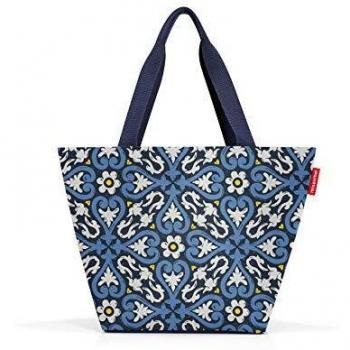 reisenthel Shopper M, Bolso de compra Unisex Adulto, floral 1, 15 Liter