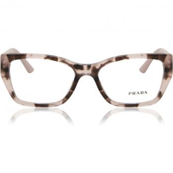 Prada PR 11YV ROJ1O1 Women’s Eyeglasses Tortoiseshell Size 52 (Frame Only) - Blue Light Block Available