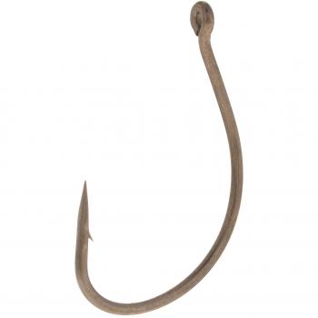Daiwa - Bassers Worm Hook Wky, Color 0, Talla 9 pcs