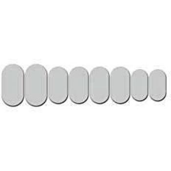 Lizard Skins - Kit de protección para cuadro de adultos, unisex, color blanco