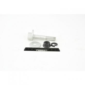 Tornillo corrector de inclinación FEBEST 1229-022-KIT con características de ajuste de camber, diseño duradero, fabricado en acero, compatible con varios modelos de vehículos