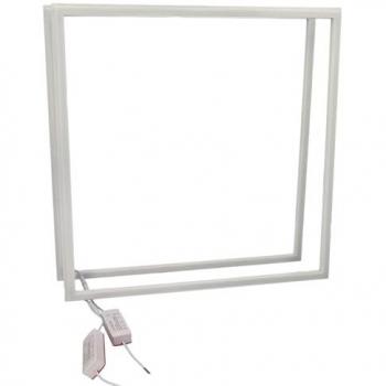 Jandei - Pack 2x Marco Luminoso LED 48W, Panel Falso Techo 60x60cm, Luz a elegir entre Blanca Fría (6000k), Natural, Cálida o Tricolor, con