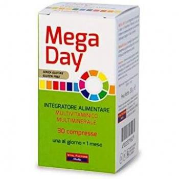 Mega Día 30 Compresas - Suplemento Alimenticio de Vitaminas y Minerales