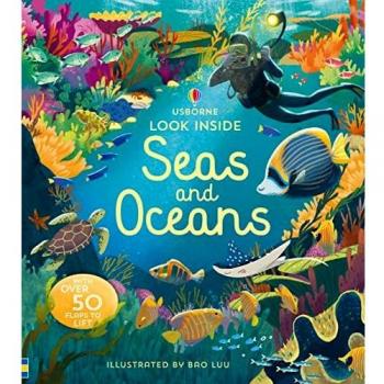 Mira Dentro de los Mares y Océanos: Libro Interactivo para Niños