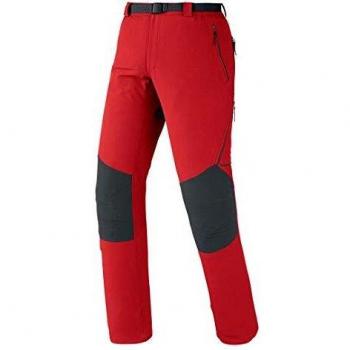 TRANGO PC006745 Pantalones, Hombre, Rojo/Negro, 2X