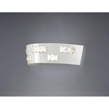 Aplique LED Phoenix 6 x 0,5W 3600K Blanco/Cristal
