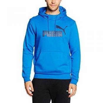 PUMA ESS No.1 Hoody, FL - Sudadera para hombre, color azul, talla XL