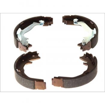 Juego de zapatas de freno ABE C00329ABE - Zapata de freno de mano, incluye todas las piezas necesarias para la instalación, fabricadas con materiales de alta calidad para garantizar un rendimiento óptimo y duradero, compatible con