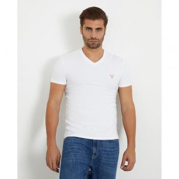 Camiseta Slim Fit Guess Hombre Blanca XXL